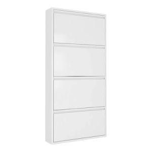 Space Saving Shoe Cabinet with Hinges