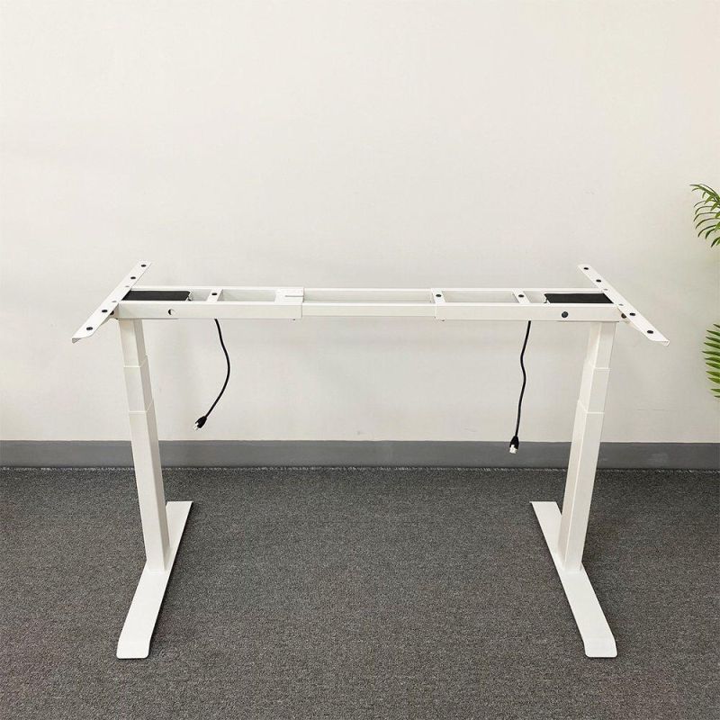 Metal Office Furniture Dual Motor Electric Standing Desk Height Adjustable Office Desk