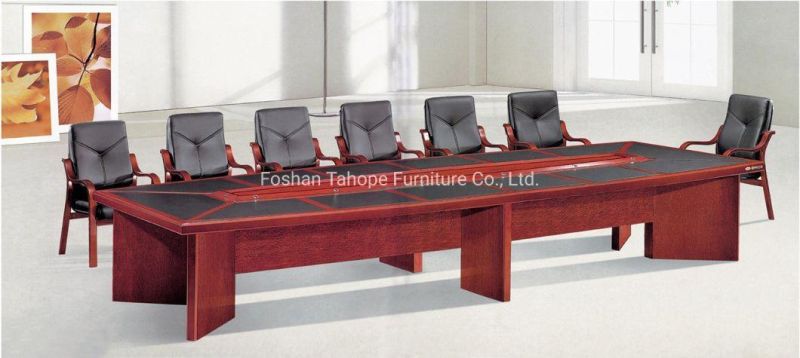 Luxury Veneered MDF Commercial Meeting Conference Table