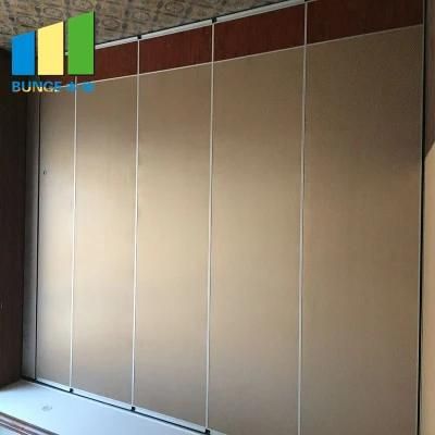 Malaysia Wooden Operable Partition Walls Folding Door Partition