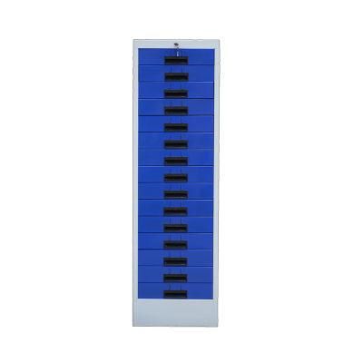 Office Metal 15 Drawer Storage File Cabinet