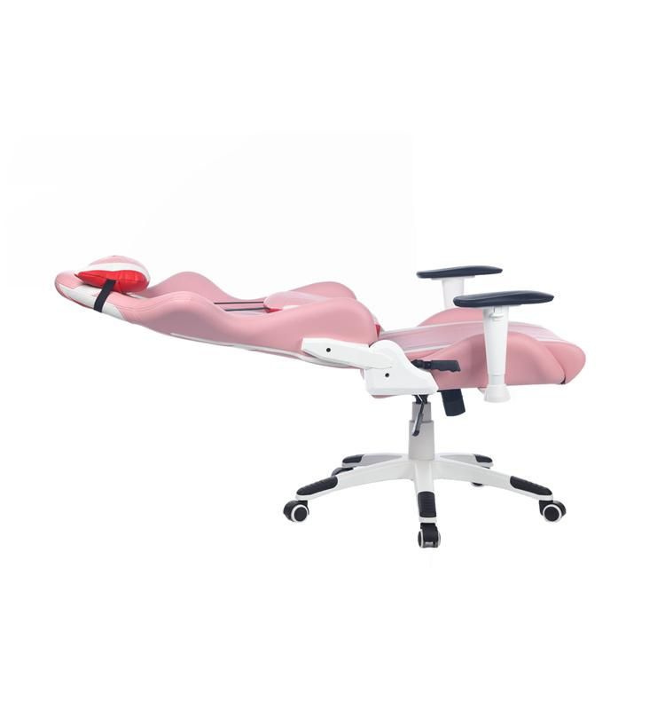 (JANESEN-A) Fashionable High Quality Pink Adjustable Computer Gaming Chair