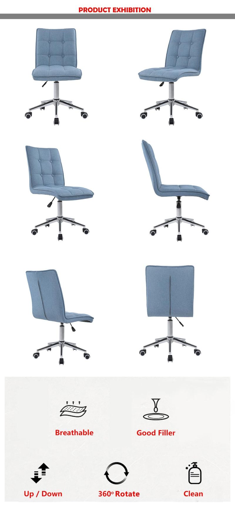 Wholesale High-Tech Comfortable Executive Swivel Ergonomic Office Chair