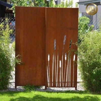 Outdoor Corten Steel Customized High Quality Metal Screen/ Laser Cut Fence Panel