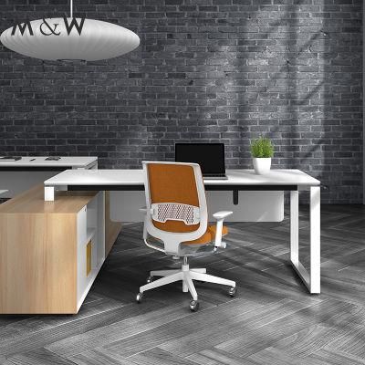 Factory Direct Sale Executive Luxury L Shape Modern Desk Office Furniture