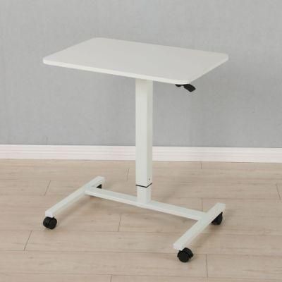 Lift Laptop Bed Side Wheeled Adjustable Height Computer Table Latest Portable Stand Desk