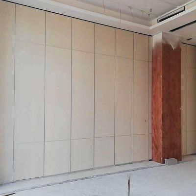 Hotel Restaurant Sliding Acoustic Partition Wall / Hanging Soundproof Movable Wall Partitions