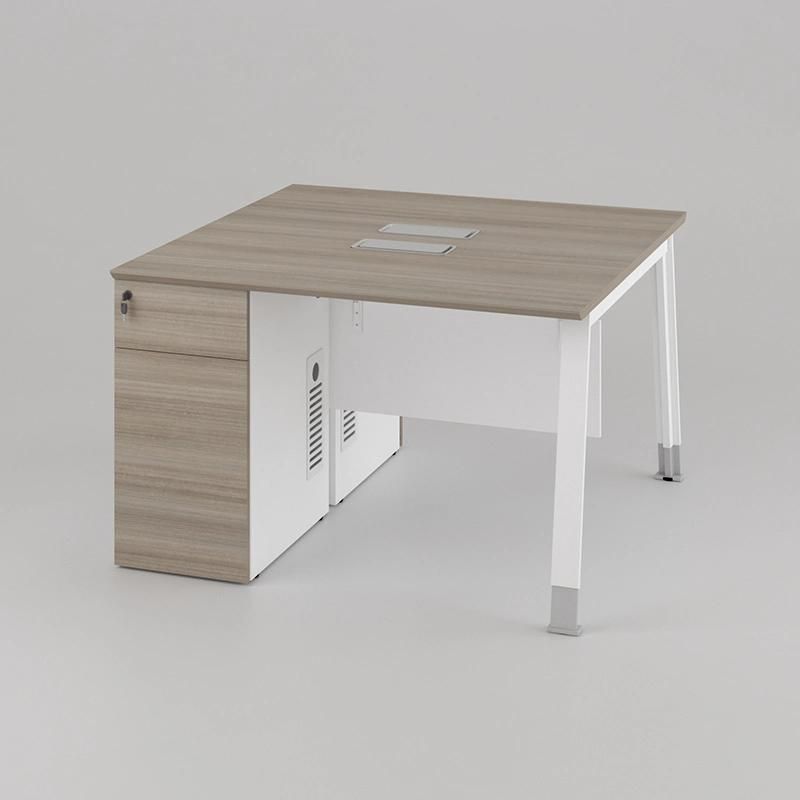 High Quality Modern Design Office Desk Furniture Two Seats Computer Desk