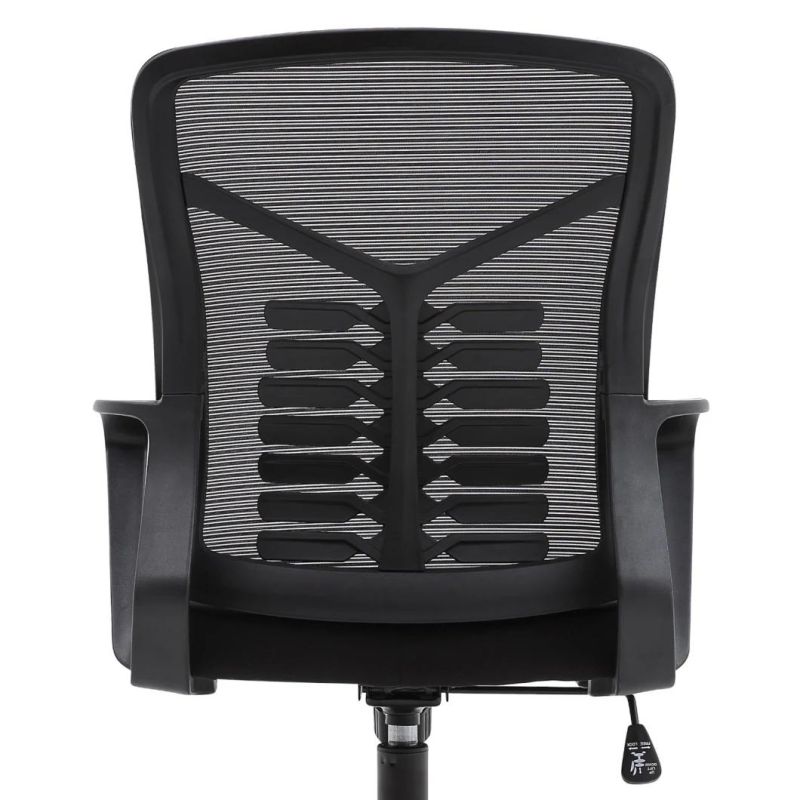 Modern Home Office Furniture Chair Height Adjustable Upholstered Mesh Swivel Computer Executive Conference Chair Office Ergonomic Desk Chair MID-Back