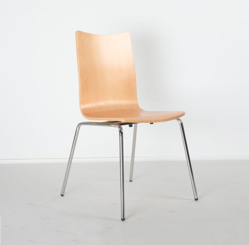 Quality Scandinavian Design Stackable Bentwood Office Chair