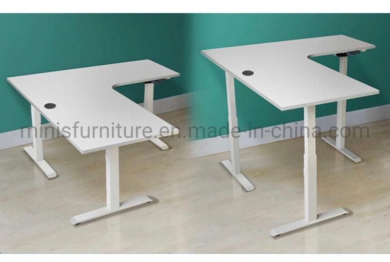 (M-OD1131) Small Computer Table Movable Adjustable Height Standing/Sitting Computer Desk