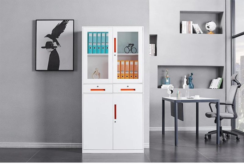 Office Storage Furniture Steel Cabinet with 2 Drawers