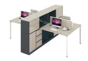2017 New Design Customized Workstation for Modern Office Furniture for 4 Seats (BL-BMYPB28)