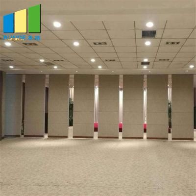Hotel Acoustic Operable Folding Removable Wall Partitions for Banquet Hall