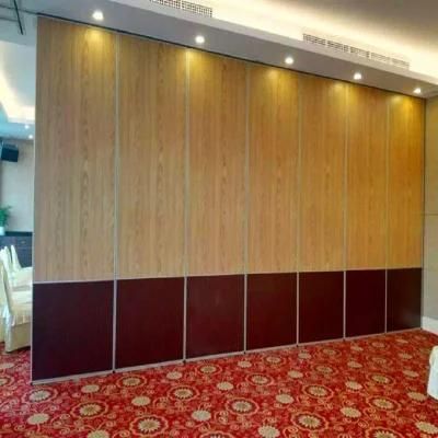 China Manufacturer Sliding Folding Sound Proof Partitions Acoustic Movable Walls for Banquet Hall