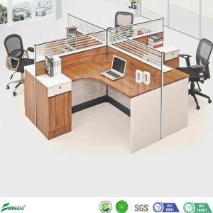 4-6 Person Linear Desk Cubicle Partitions Furniture Modular Office Workstations (AP16202-4)
