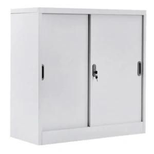 Office Furniture Customized Steel Storage 2 Sliding Door Filing Wardrobe Cabinet