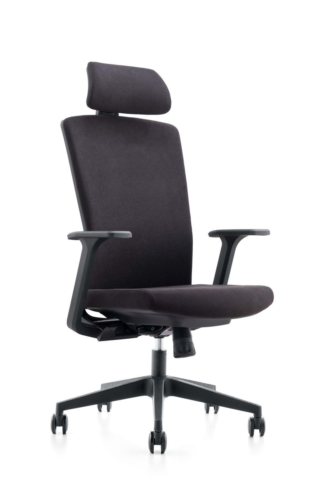 Modern Office Furniture Ergonomic Executive Fabric Meeting Swivel Staff Task Office Leather Chair