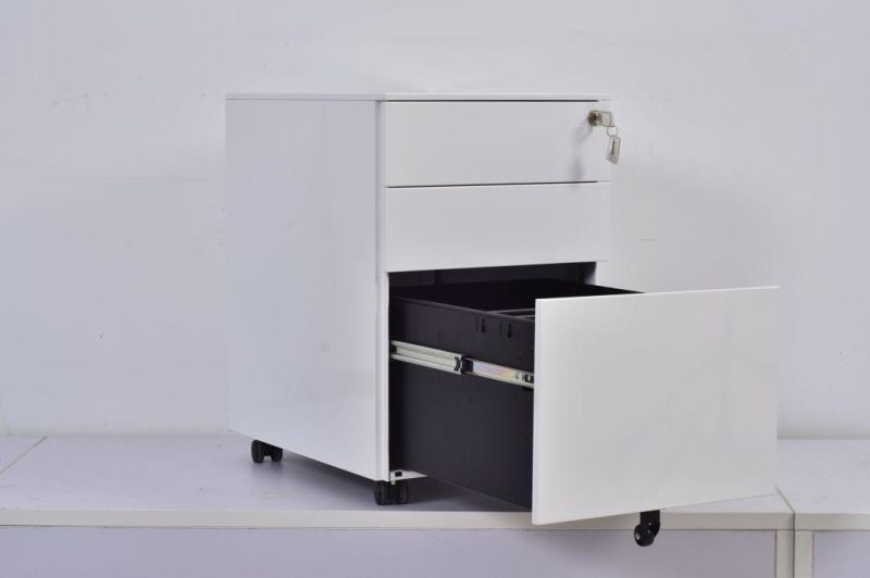 Most Popular Living Room 3-Drawer Cabinet with Wheels
