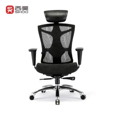 New Arrival Modern Style Lift Swivel Ergonomic Sihoo V1 Computer High Back Comfortable Mesh Executive Office Chair