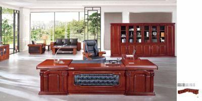 Executive Classic Veneer Wooden Manager Office Desk (FOHA-9B281)