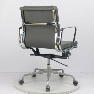 Eames Office Chair MID-Shift Soft Bag Leather Hotel Office Chair