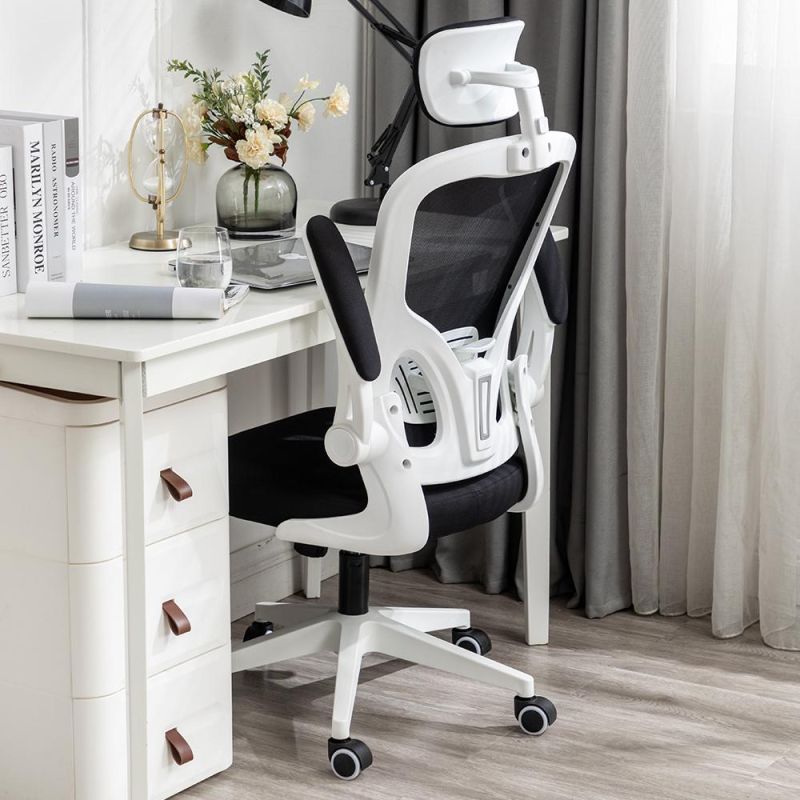 China Huashi Furniture Manufacturing High Back Ergonomic Swivel Office Computer Chair