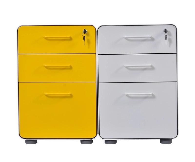 Fully Assembled Structure Steel File Drawer Cabinet for Office