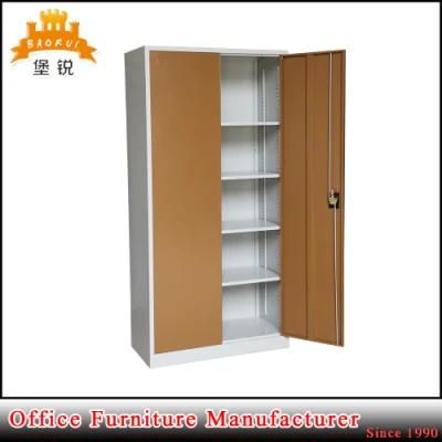 Kd Office Furniture 4 Adjustable Shelves 2 Swing Door Filing Cabinet Cupboard