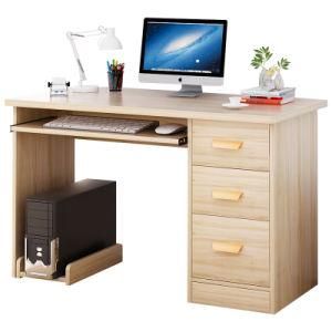 Modern Simple Style Wooden Melamine Board Computer Desk