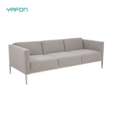 Cotton Linen 1+1+3 Seat Deep Fill Fabric Living Room Sofas