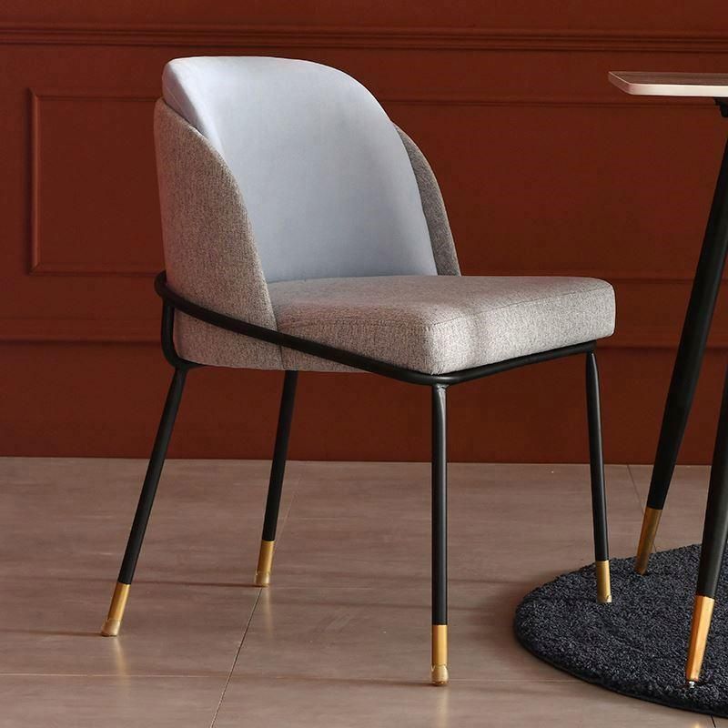 European Style Stainless Steel Black Leg Change Color Chair Furniture Wholesale Dining Chair