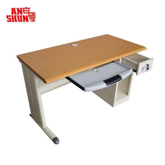 Fas-048 Wholesale Classic Office Furniture Desk Wooden Staff Study Computer Office Table