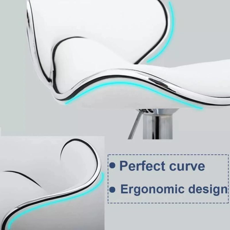 Height Adjustable Bar Chair with Comfortable Footrest