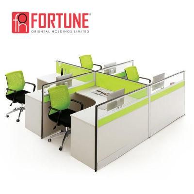 New Style Customized Office Furniture Workstation for 4 Person (FOH-SS42-2828-B)