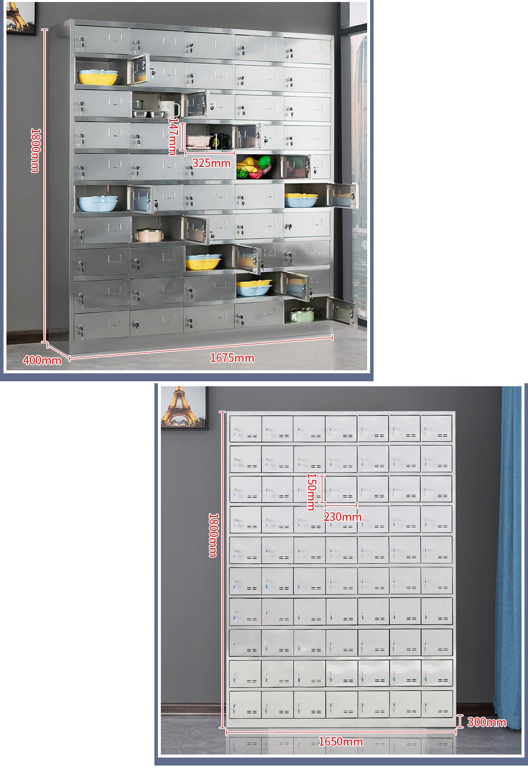 Stainless Steel Locker for GMP Standard Cleanroom/Hospital