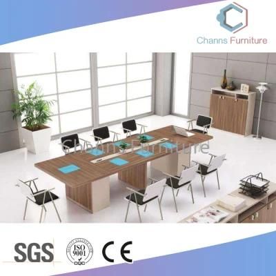 Big Size MFC Office Furniture Popular Meeting Table (CAS-MT31404)