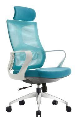 Durable Factory Made Office Mesh Chair White Frame