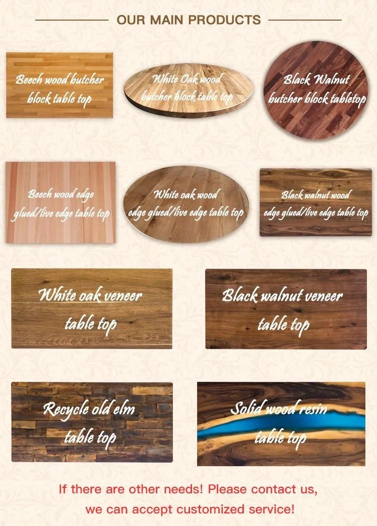 Solid Oak Wood Butcher Block Worktop
