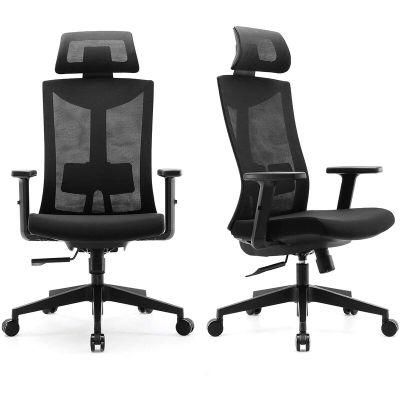 Breathable Mesh Ergonomic Adjustable Task Office Chair with Armrest