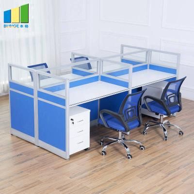 Computer Table Executive Mesh Chair Cubicle Office Workstation for Call Center