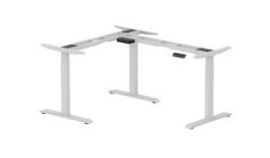 Aoke L-Shape Electric Smart Standing Desk with Height Adjustable Desk Office Table