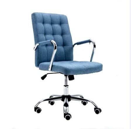 Washable Fabric Reclining Office Sit Stand Chair with High Back