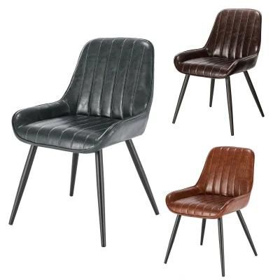 Metal Legs Home Furniture Leather Lounge Chair Leisure Chair