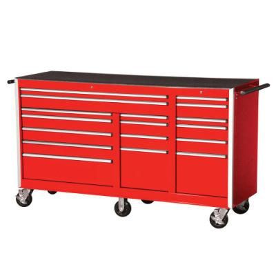Powder Coated Rolling Garage Toolbox Drawer Cart