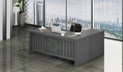 New Design Wooden Office Furniture Lshape Office Desk MDF Office Table