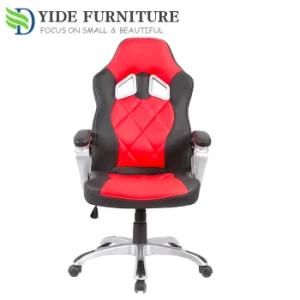 Leather Design Office Chair Racing Seat with Adjustable Armrest