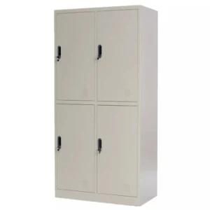 Office Home Metal Filing Storage Locker 4 Doors Steel Cabinets