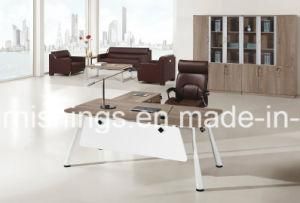 Metal Frame Melamine Top Office Table