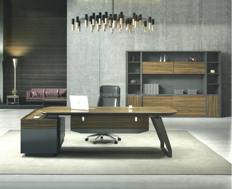 Concise Style Wooden Conference Table for Meeting Room